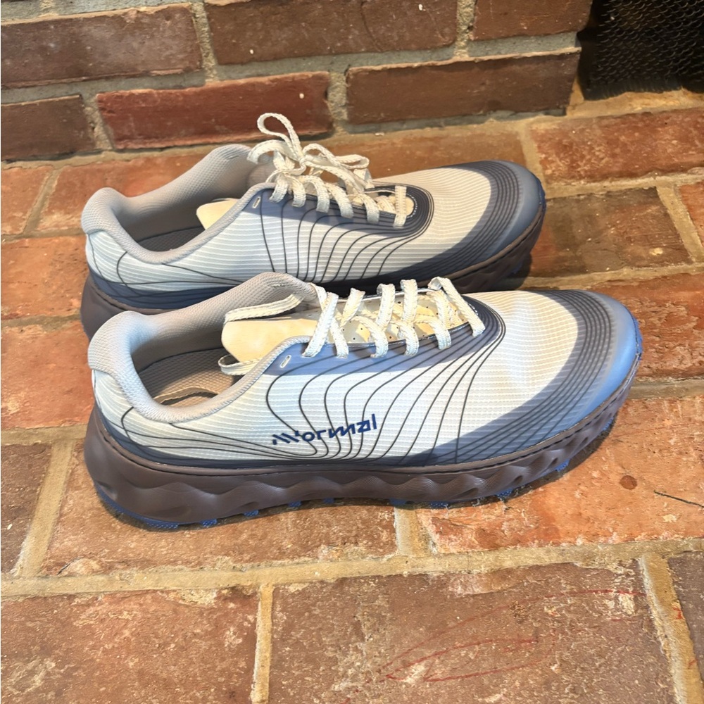 The Normal Brand Gray and Black Athletic Shoes